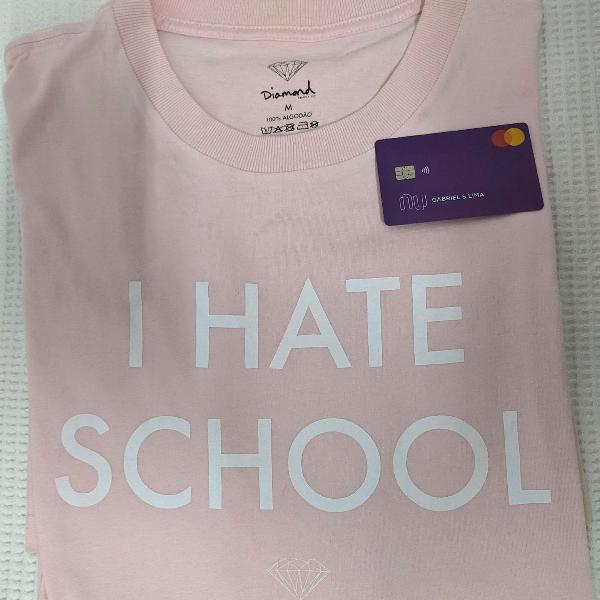 diamond "I Hate school"