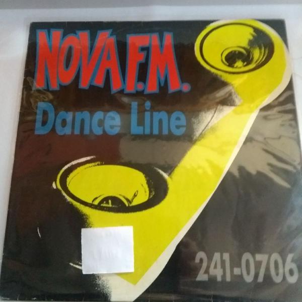 disco de vinil Nova FM, LP dance line