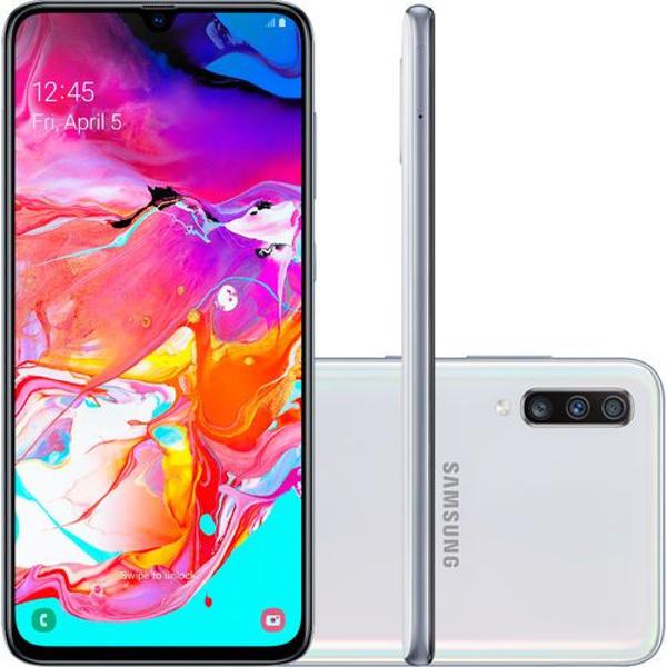 galaxy a70 128gb dual chip android 9.0 tela 6.7" octa-core