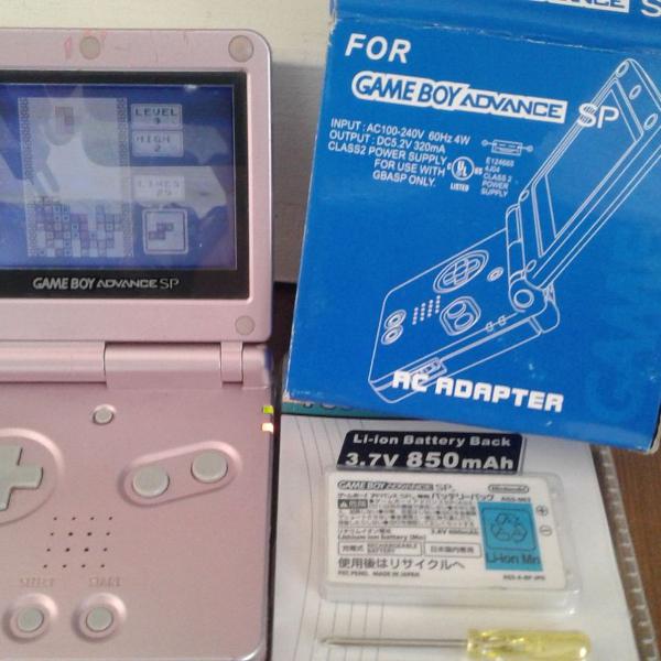 game boy advance sp