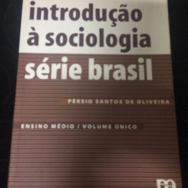 introdução a sociologia série brasil