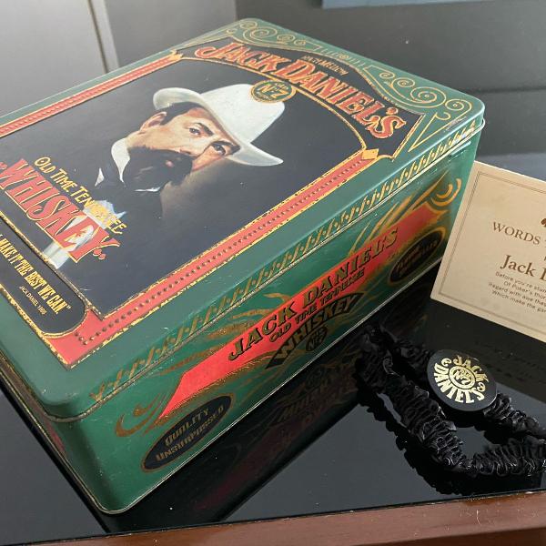 jack daniels vintage poker box