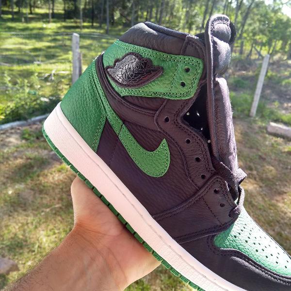 jordan 1 retro high og pine green