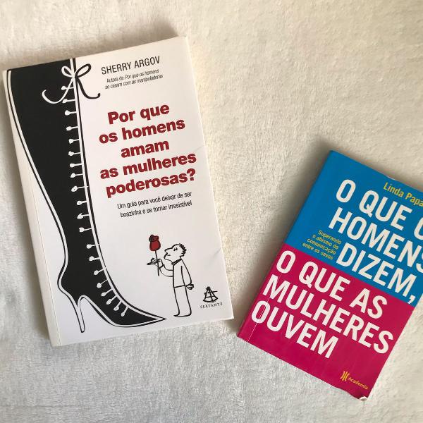 kit livros pq os homens amam as mulheres poderosas