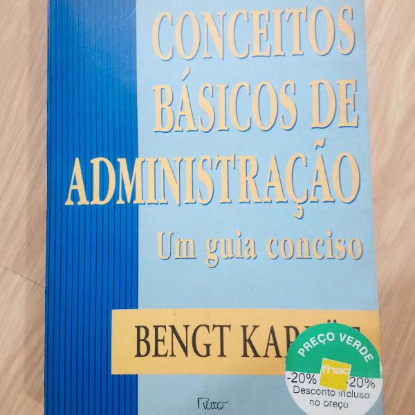livro conceito básicos de administração um guia conciso