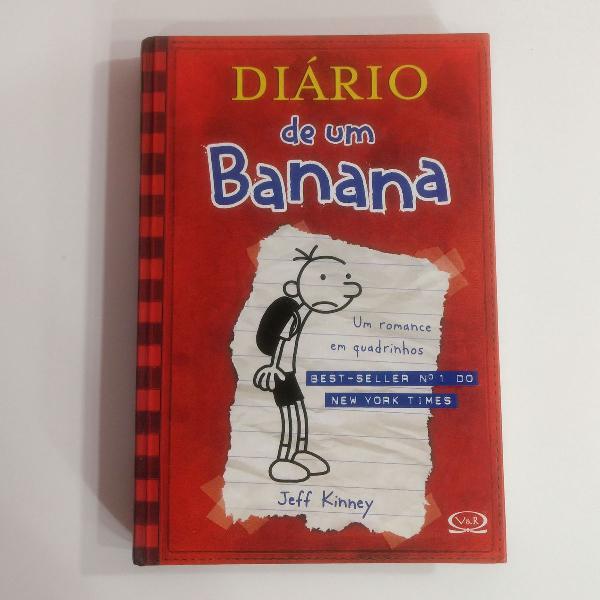 livro diário de um banana (capa dura)