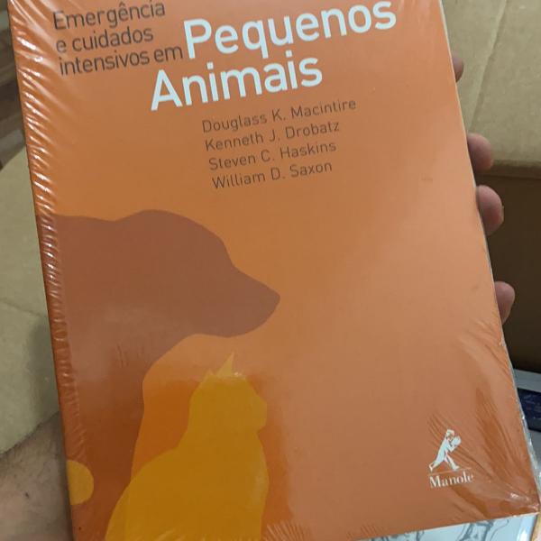 livro emergência e cuidados intensivos em pequenos animais