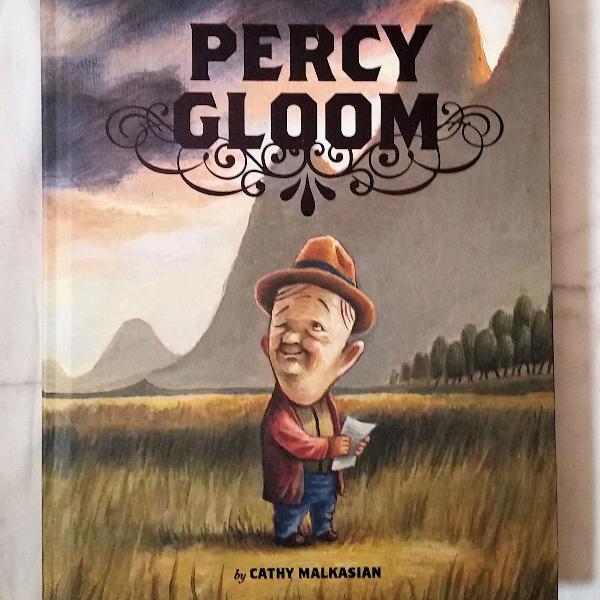 livro percy gloom hq graphic novel cathy malkasian importado