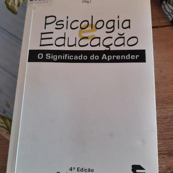 livro psicologia da educação