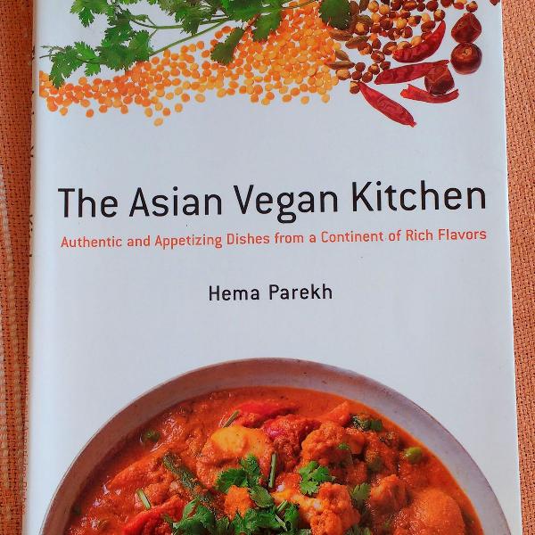 livro: the asian vegan kitchen- hema parekh