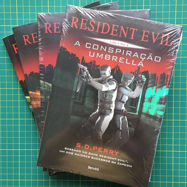 livros resident evil