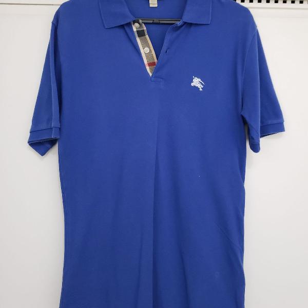 polo Burberry azul