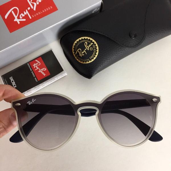 ray ban round rb4380 óculos de sol redondo feminino