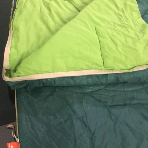 saco de dormir de trilha quechua arpenaz 15o