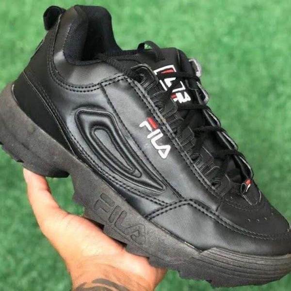 tenis fila disruptor preto n 39 pronta entregra