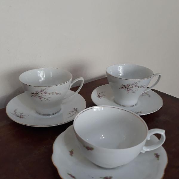 3 xícaras de chá renner/steatita