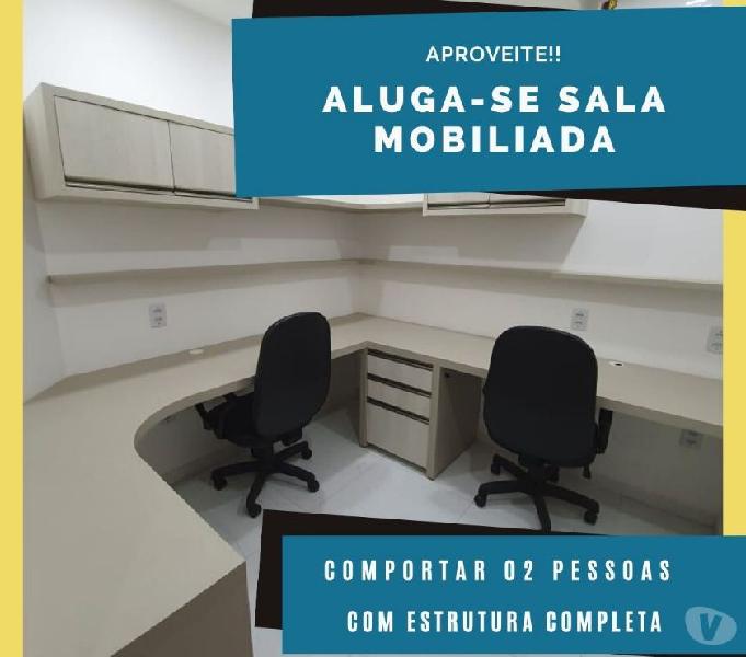 ATENÇÃO): ALUGA -SE SALA MOBILIADA COMPLETA!