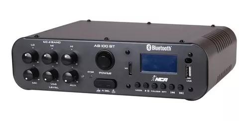 Amplificador Ll Nca Ab100bt 100w Usb/fm/sd/mic/bluetooth