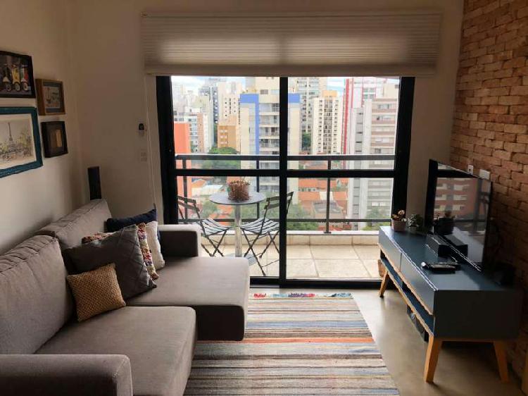 Apartamento a venda 1 quarto + terraço em Vila Olímpia -