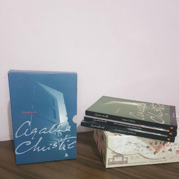 Box de livros - Agatha Christie