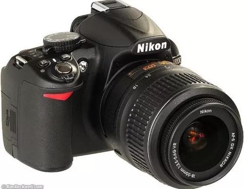 Camera Fotografica Nikon D3100 Com Lente Af-s Dx 18-55/3.5
