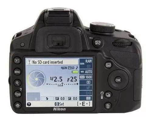Camera Nikon D3200 Lente Nikkor 18-55 Vr Profissional