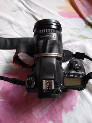 Câmera Canon 80d Com Lente Canon 18x200mm.