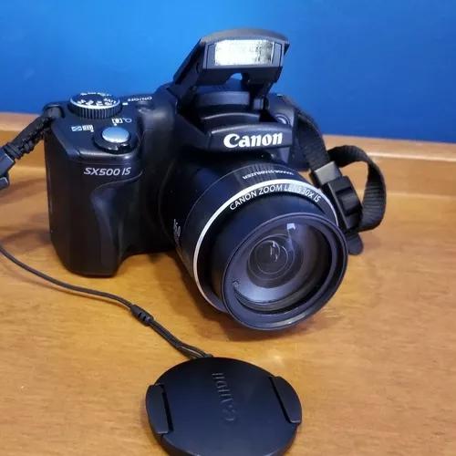 Câmera Canon Powershot Sx500 Is + Cartão 64gb + 2 Baterias