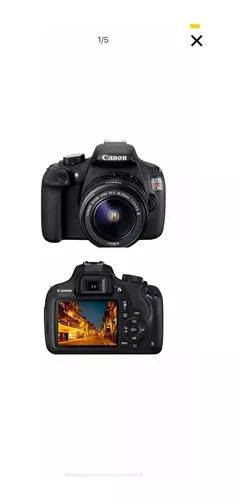 Câmera Canon T5 Rebel Impecável + Lente 18-55mm