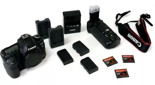 Câmera Digital Canon Dslr 5d Mark Ii. Kit Com Acessórios