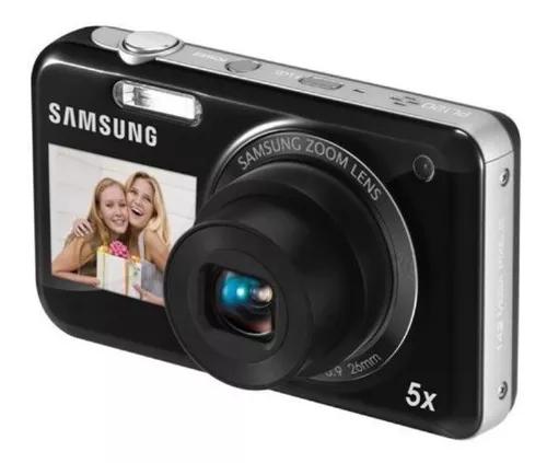 Câmera Digital Samsung Pl 120 - 5x Com 2 Telas.