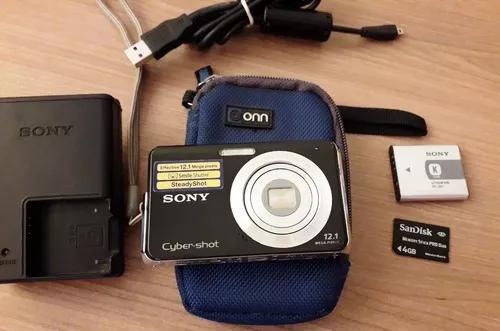 Câmera Digital Sony Cyber-shot 12.1mp Mod. Dsc-w190