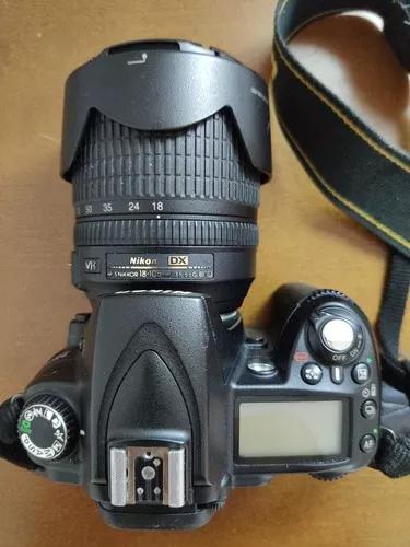 Câmera Nikon D-90 Usada + Lente 18-105 Mm