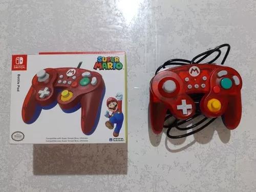 Controle Gamecube Hori Super Mario Nintendo Switch Battle Pa