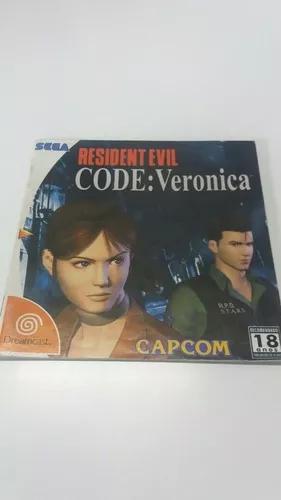 Encarte Original Resident Evil Code Veronica Dreamcast