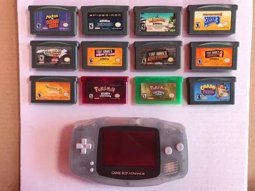 Game Boy Advance - Original - Com 12 Jogos