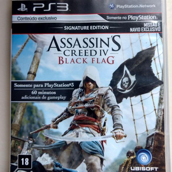 Jogo PS3 Assassin's Creed IV Black Flag