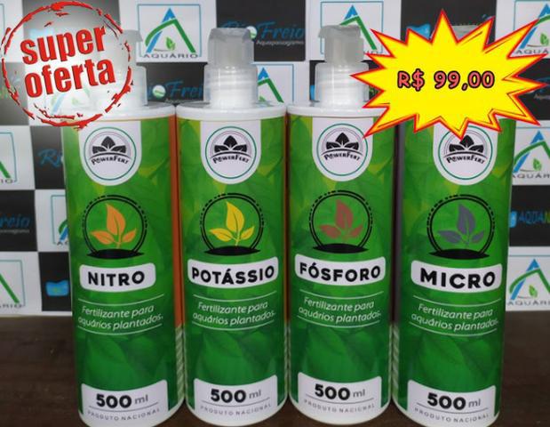 Kits de Fertilizantes Power Fert p/Aquario Plantado