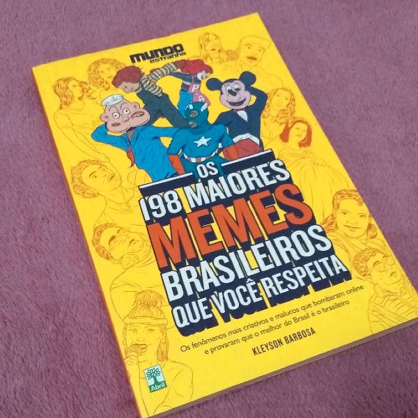 Livro Memes - Os 198 Memes Brasileiros que você respeita