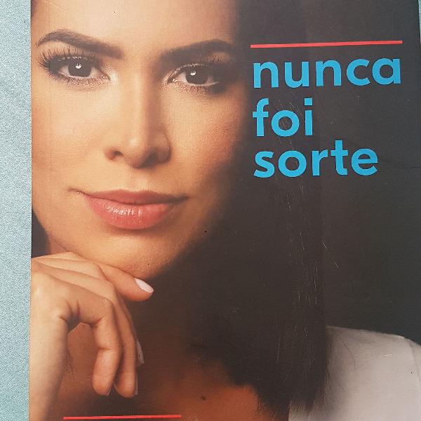 Livro Nunca foi Sorte