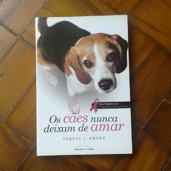 Livro 'Os cães nunca deixam de amar'