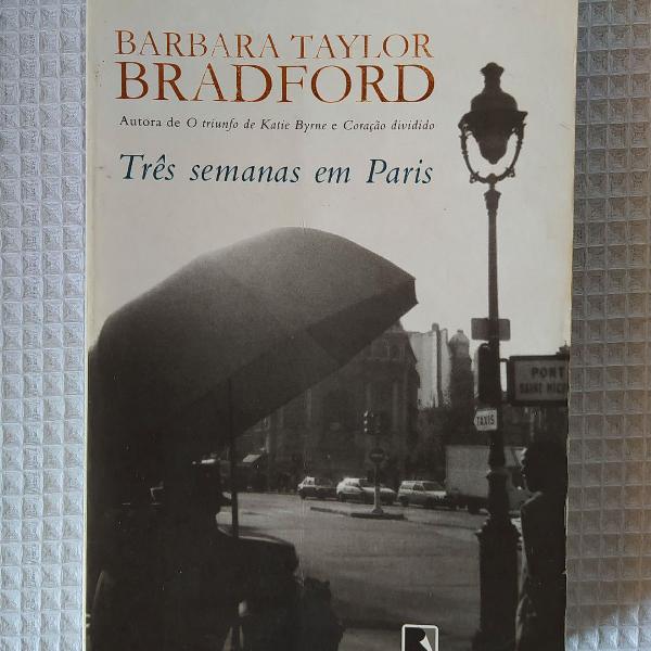 Livro Três Semanas em Paris