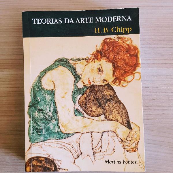 Livro teorias da arte moderna Herschel Browning Chipp