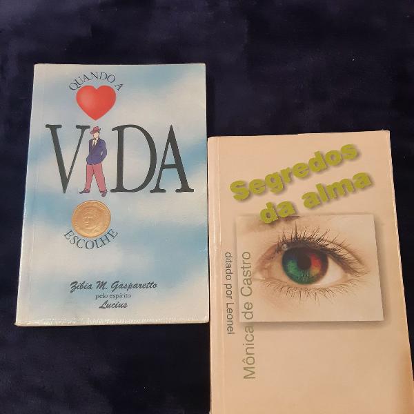 Livros - Quando a vida escolhe / Segredos da alma