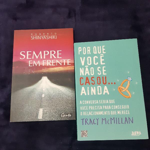 Livros - Sempre em frente / Por que você não se casou