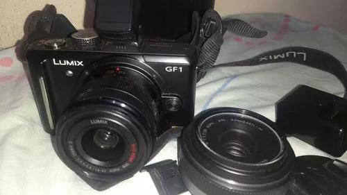 Lumix Gf1 +lente 14-42mm+lente 20mm 1,7+viewfinder Original