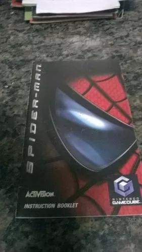 Manual Game Cube Spider Man