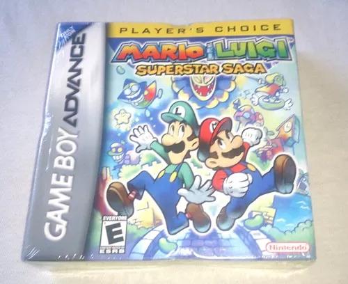 Mario & Luigi Superstar Saga Original, Lacrado, Game Boy Adv