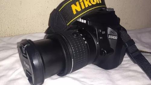 Nikon D3400 Perfeito Funcionamento 2k Cliks Bolsa Lente Cart