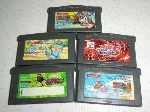 Oferta Game Boy Advance Gba 5 Fitas Nintendo Japan Orig